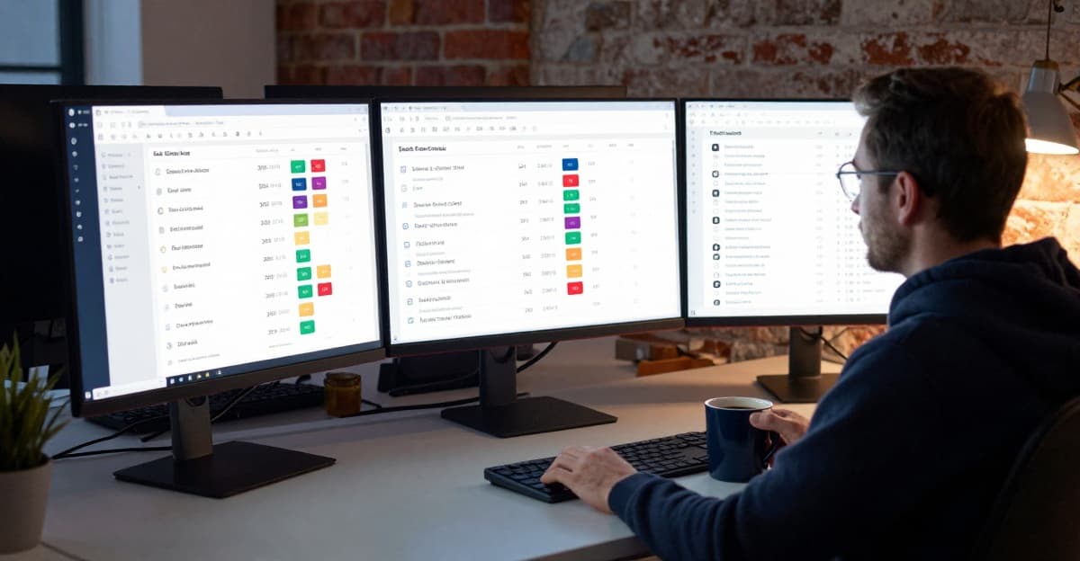 Developer dashboard showing tracked changelog updates from multiple SaaS tools